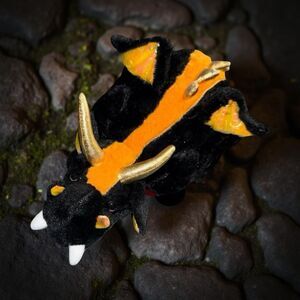 GANZ Webkinz Lava Dragon HM464 Plush Stuffed Animal Toy